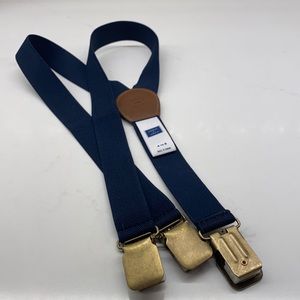 Janie and Jack Navy suspenders